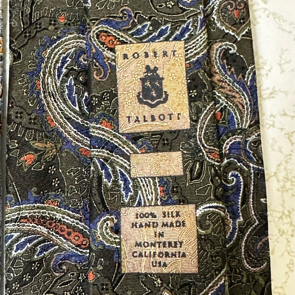 Robert Talbott Seven Fold Ties (2) and Best of Class (1) - Pink, Blue, Black - Picture 7 of 11